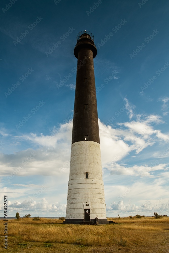 Lighthouse against  beautiful cloudscape