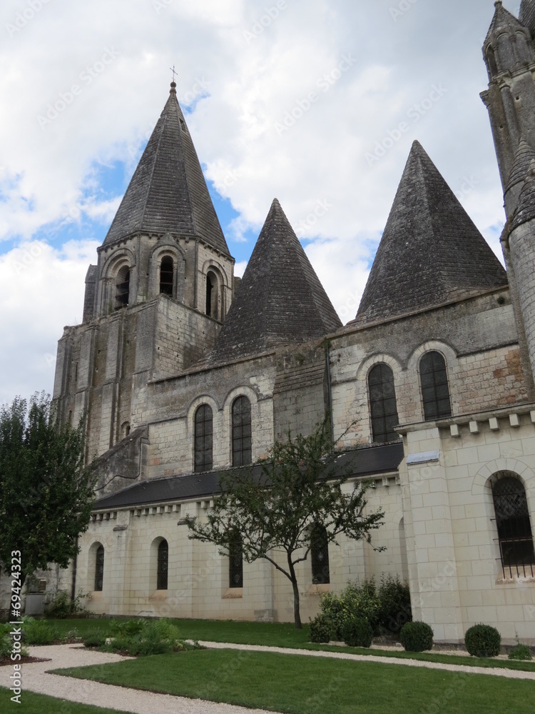 Indre-et-Loire - Loches - Collégiale saint-Ours