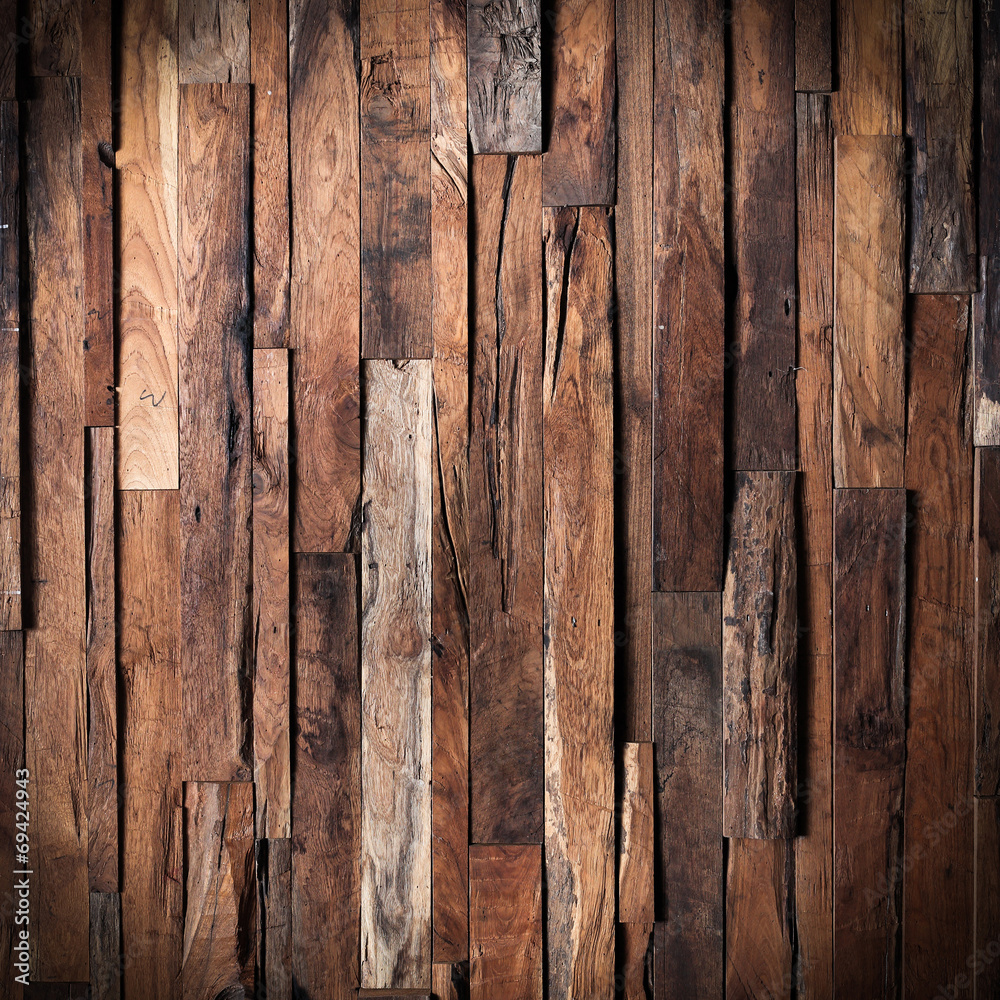 Fototapeta projekt ciemnego drewna tło