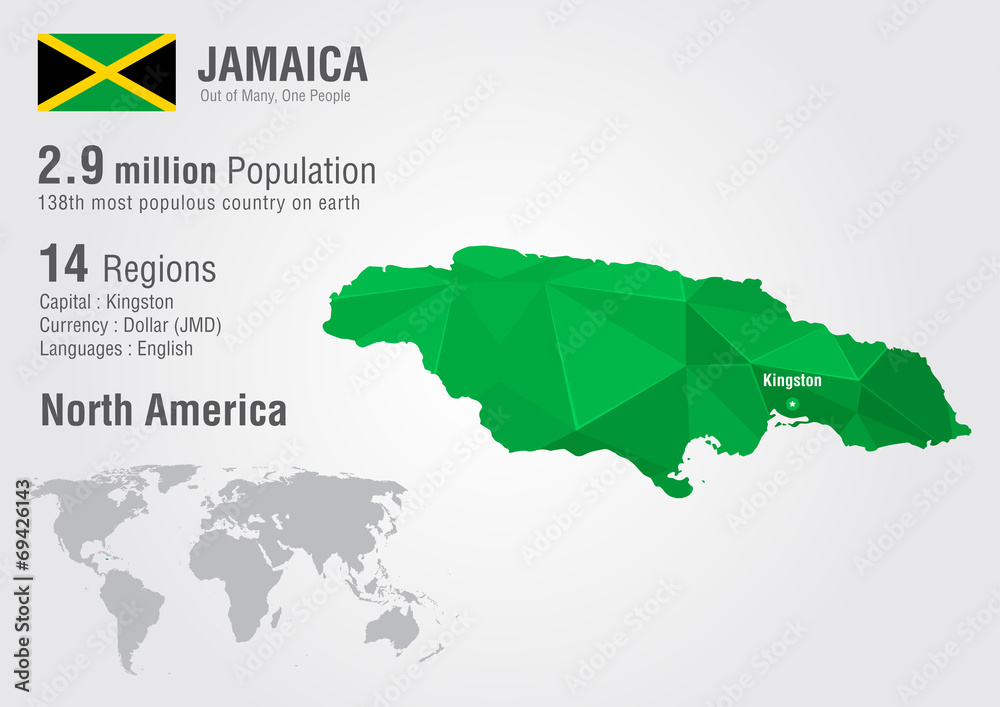 Jamaica World Map With A Pixel Diamond Texture Stock Vector Adobe Stock 1000 F 69426143 JhvwCuiQEutc71ByTdy9zi3SwvkiNmFw