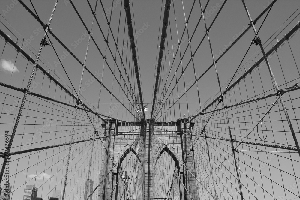 Naklejka premium Most Brookliński