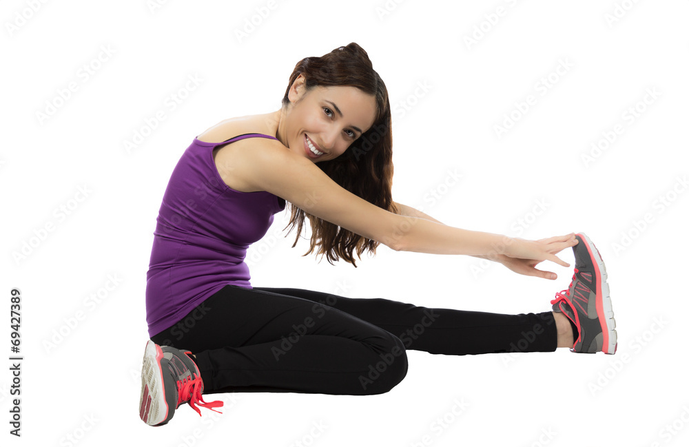Stretching fitness woman Stretching fitness woman
