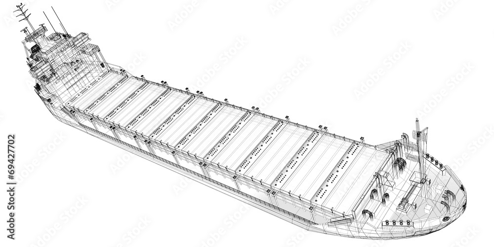 Obraz premium barge , ship