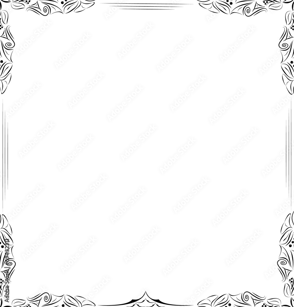 Frameset in luxury style Frameset in luxury style