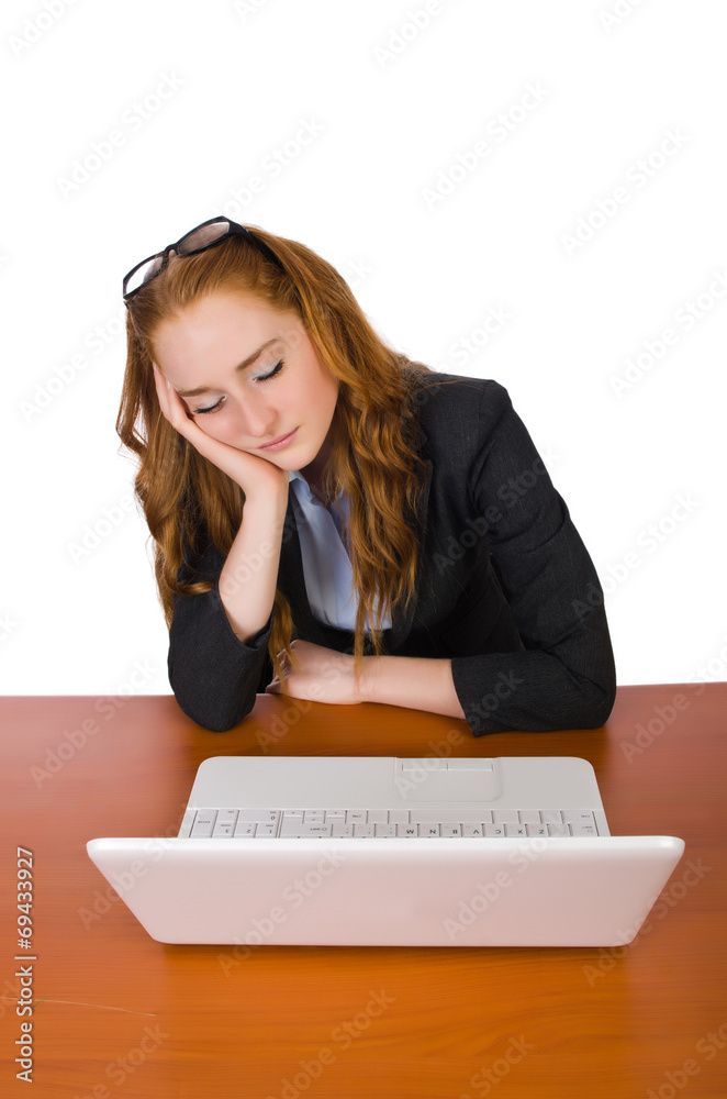 Woman businesswoman in business concept Woman businesswoman in business concept