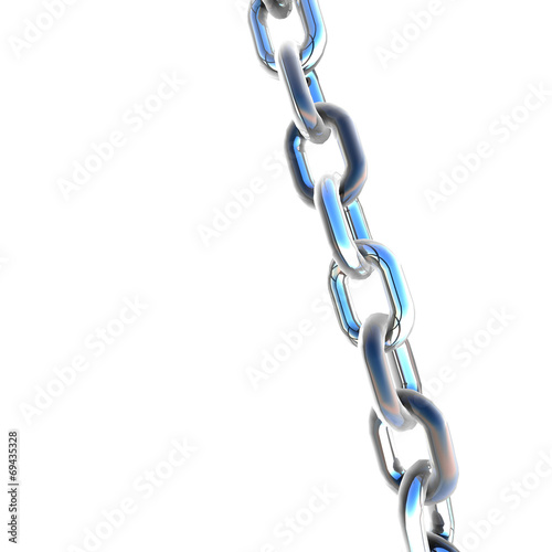 3D Chrome Chain