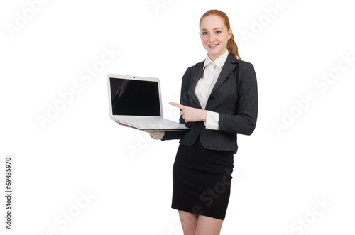 Woman businesswoman in business concept