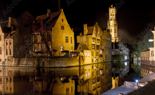Romantic Bruges by Night