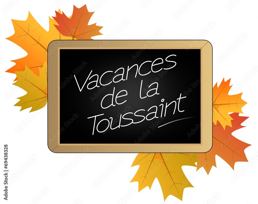 Vecteur Stock Vacances de la Toussaint Adobe Stock