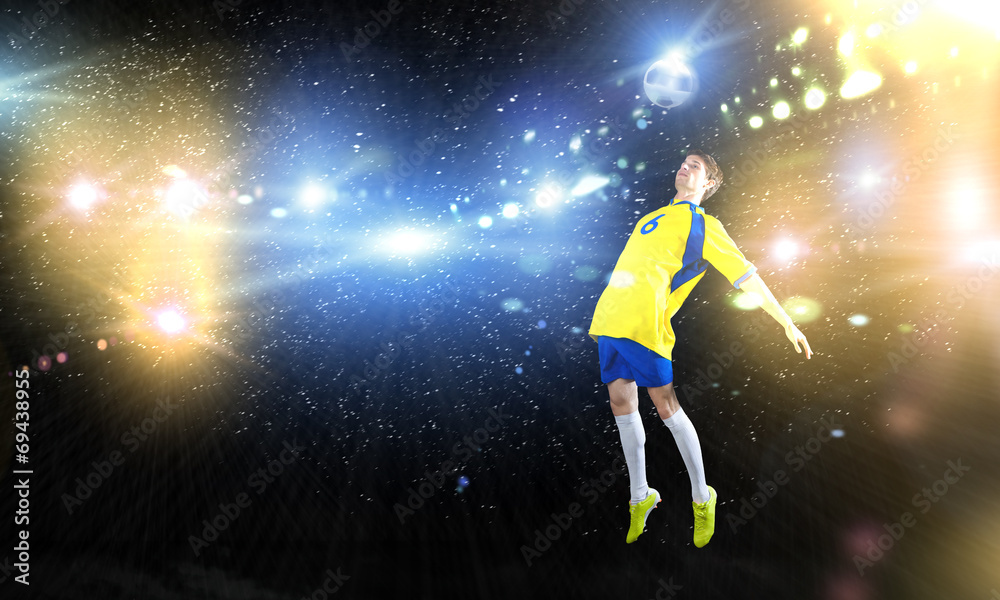 Obraz premium Football player