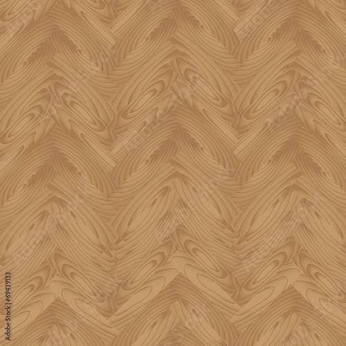 Wooden parquet floor with natural patterns