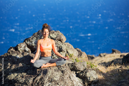 Yoga Woman Meditation © EpicStockMedia