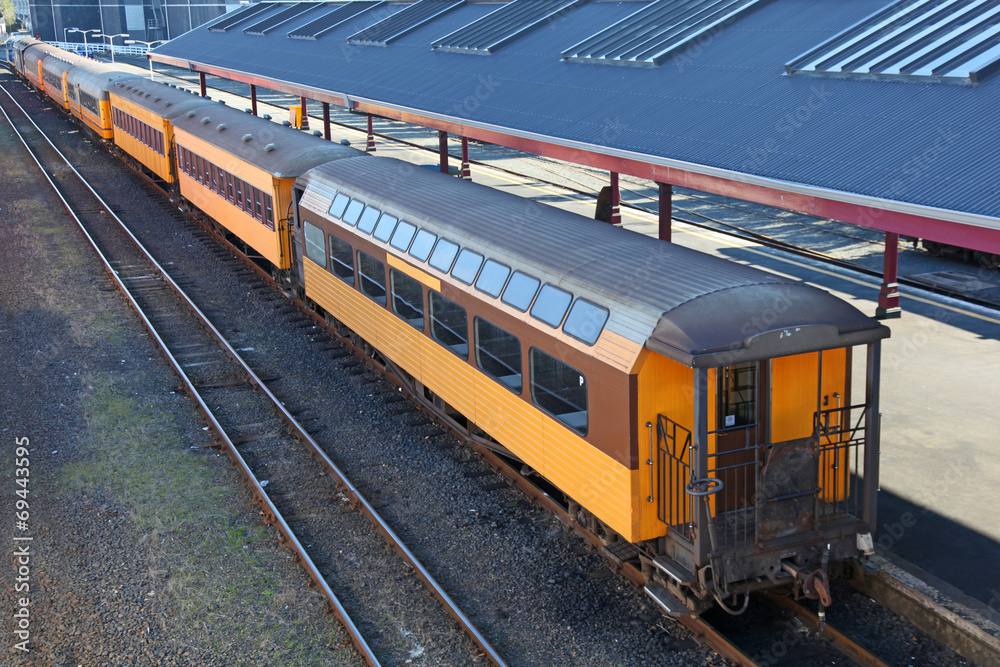 Obraz premium Vintage Train