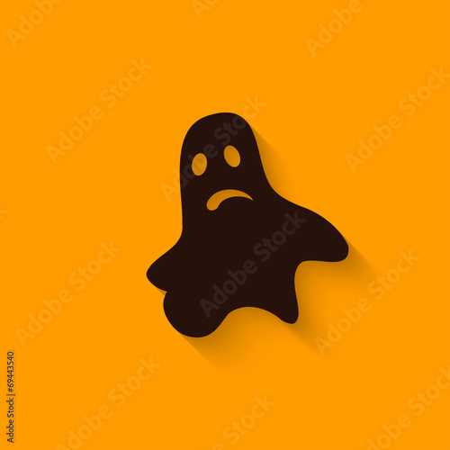 halloween ghost sign