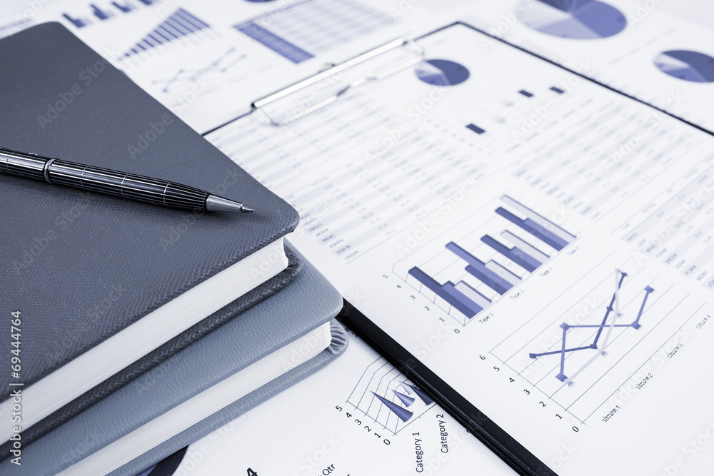 Showing business and financial report. Accounting Showing business and financial report. Accounting
