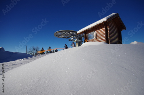 domaine skiable de saint pierre de chartreuse photo