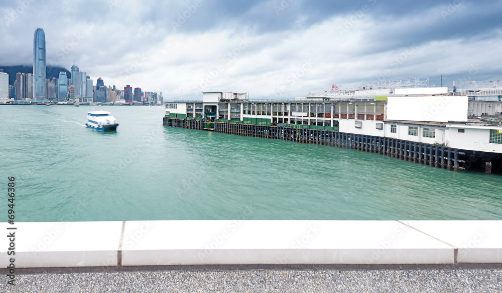 Hong Kong harbour