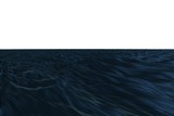 Digitally generated graphic Dark blue ocean