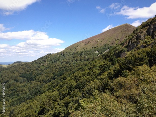 Alvernia  Francia - i monti Puys Massiccio Centrale