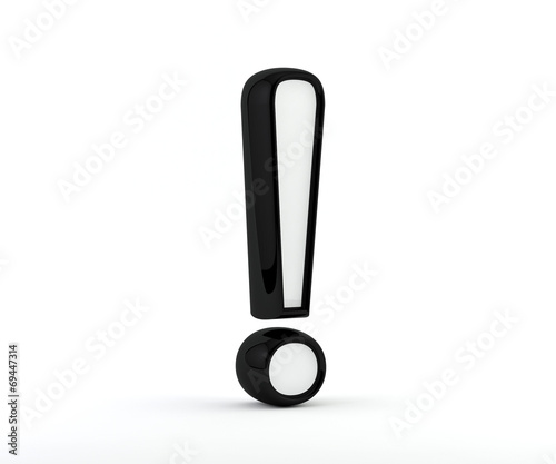exclamation mark isolated