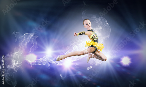 Gymnast girl © Sergey Nivens