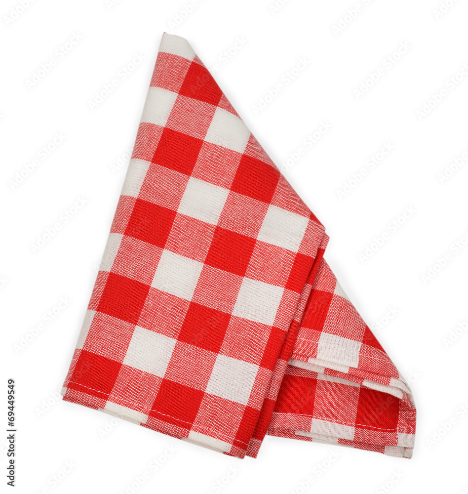red napkin