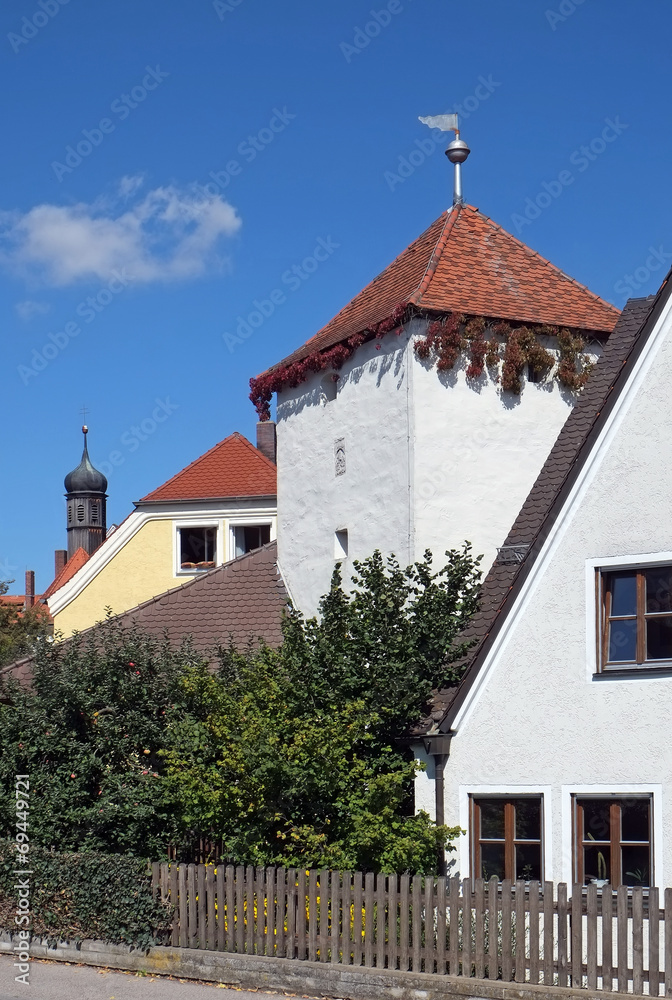 Häuserfassaden in Beilngries Häuserfassaden in Beilngries