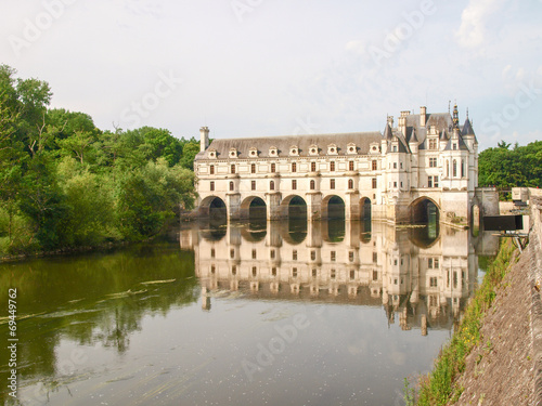 View of the castle and gardens