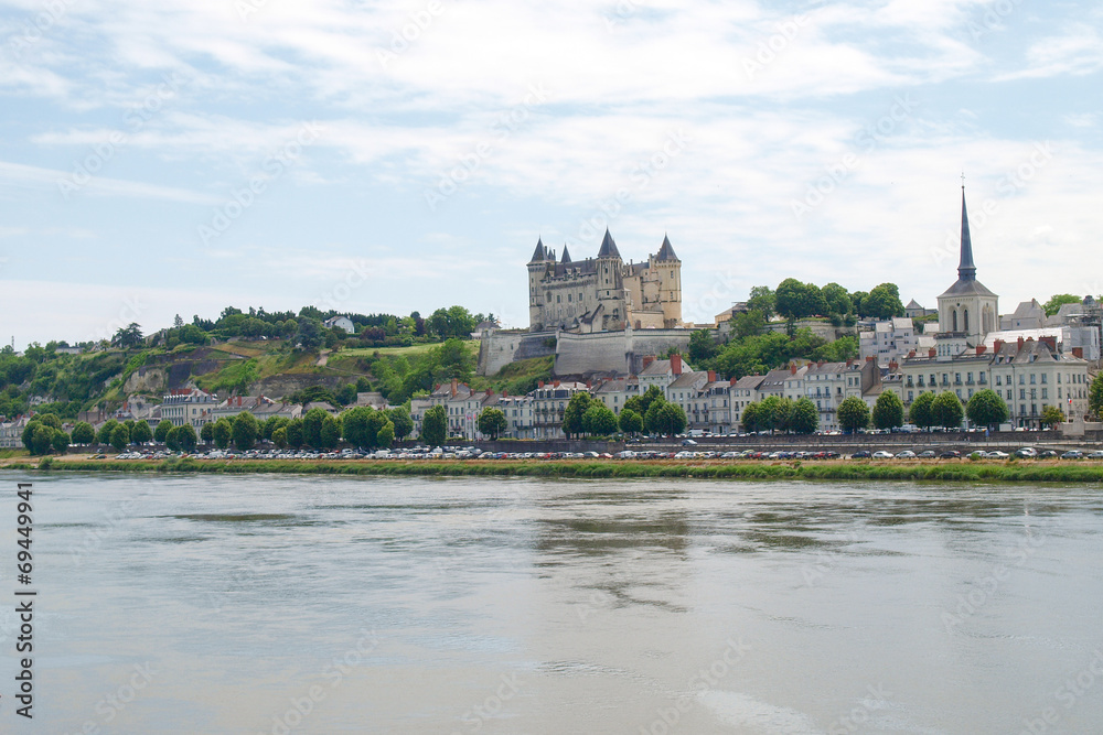 Obraz premium Chateau de Saumur