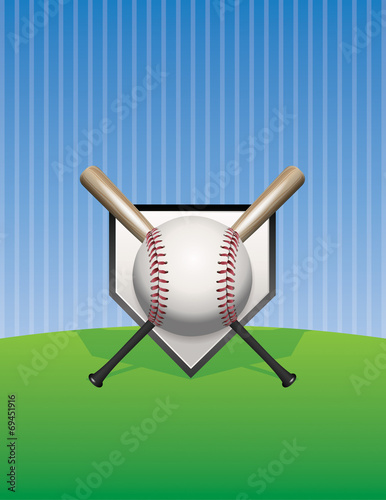 Photography Baseball Background Illustration