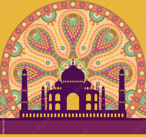 Taj Mahal card