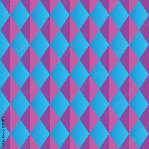 Abstract Blue Triangle Background Pattern