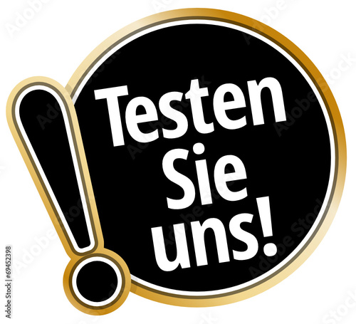 Testen Sie uns!