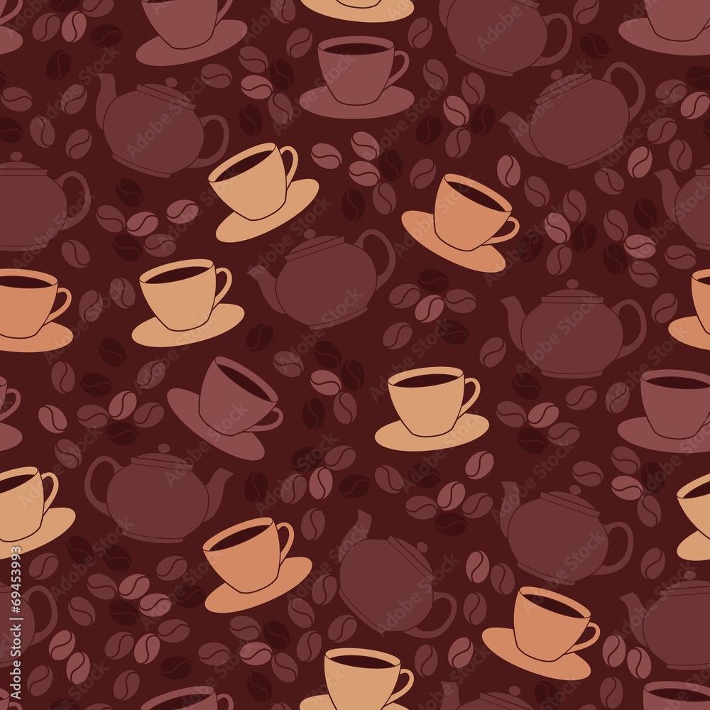 Fototapeta premium Restaurant seamless pattern