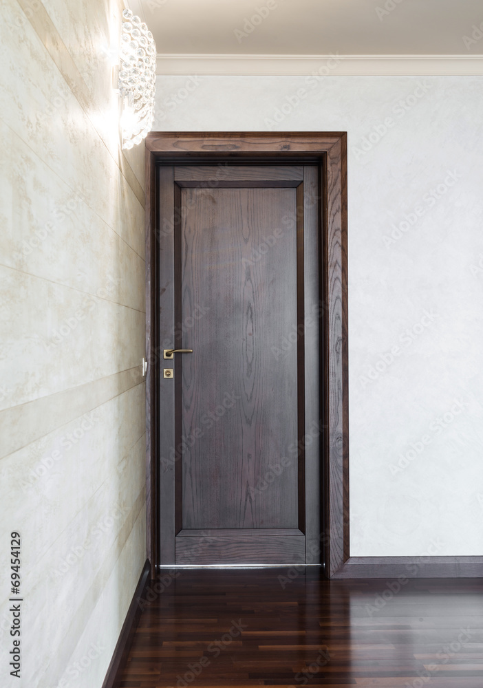 Wooden door Wooden door
