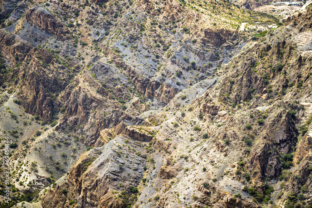 Landscape Jebel Akhdar Oman