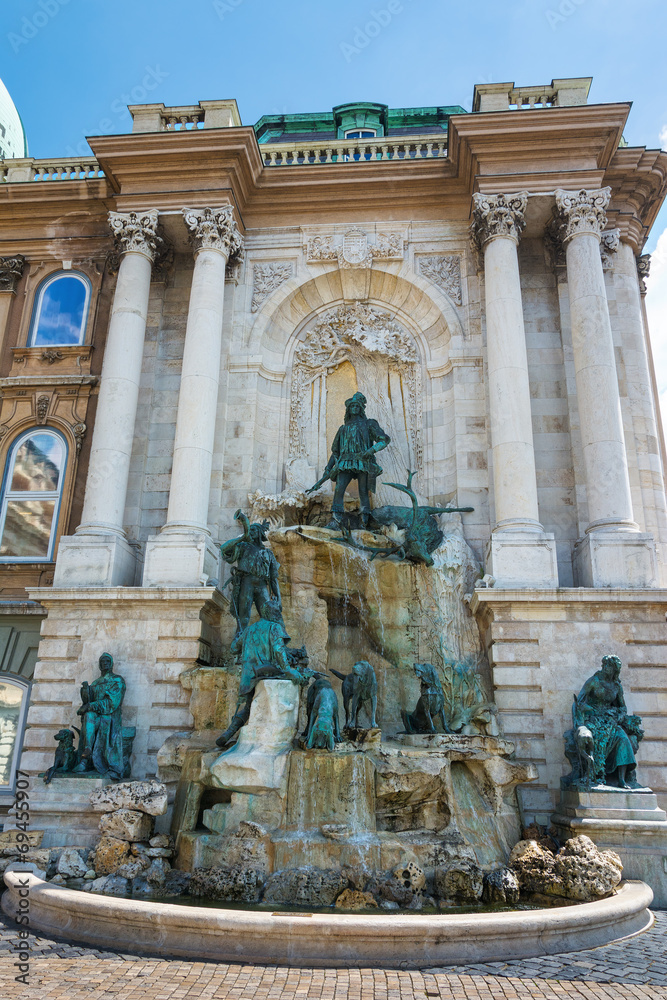 Matthias Fountain At the Castle Budapest Matthias Fountain At the Castle Budapest