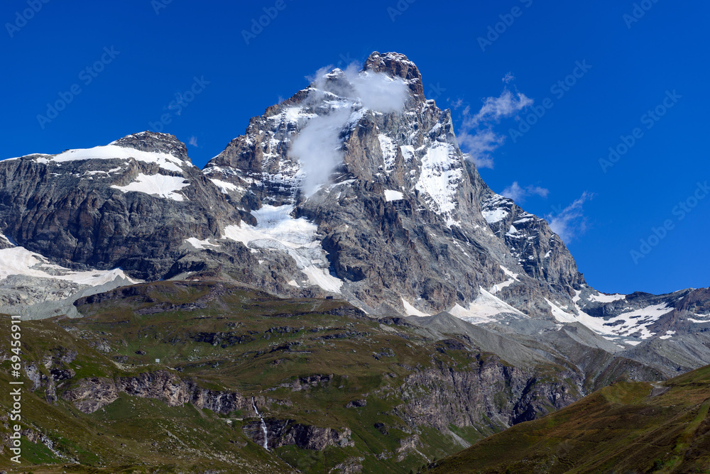 Monte Cervino in estate - 4.478 m.s.l.m.