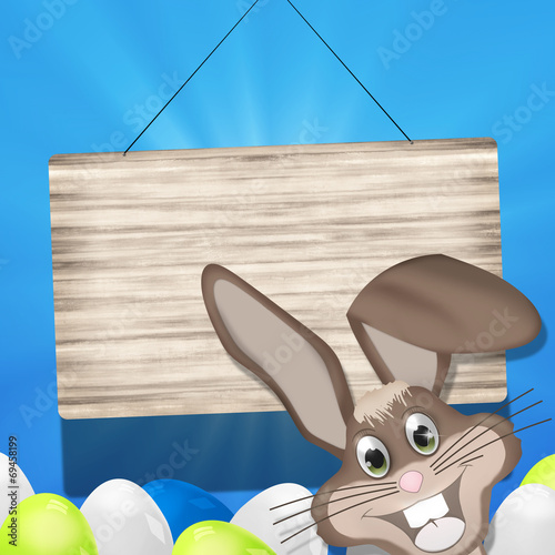 Easter Wood Sign