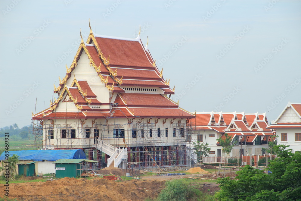 Temple at Buddha Uttayarn Maharach Project