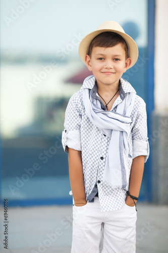 Cute stylish boy photos hi-res stock photography and images - Alamy