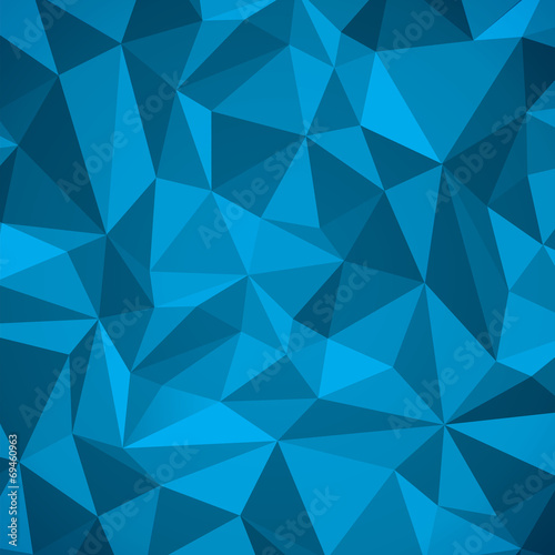 Abstract vector geometry background, blue planes