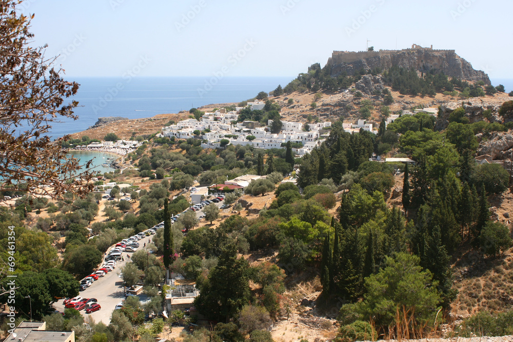 Lindos Acropolis Rhodes Island Greece 17