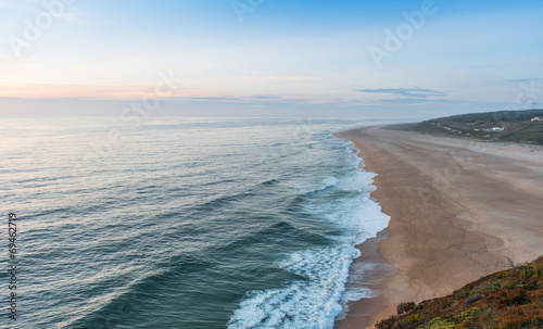 Beach at sunset