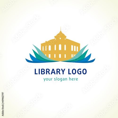 library logo