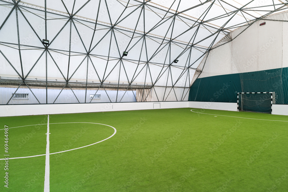 Fototapeta premium indoor football field