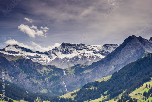 Malerisches Bergpanorama