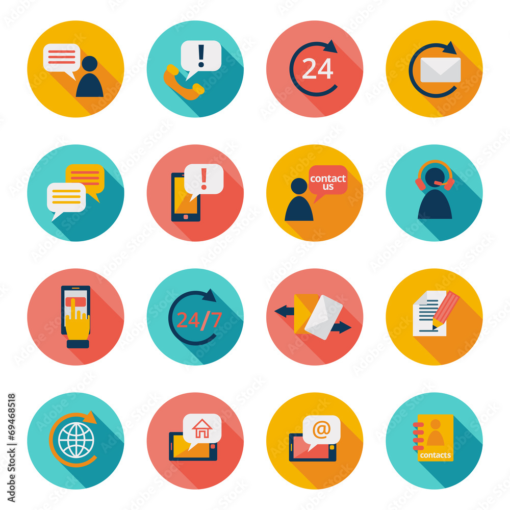 Contuct us icons Contuct us icons