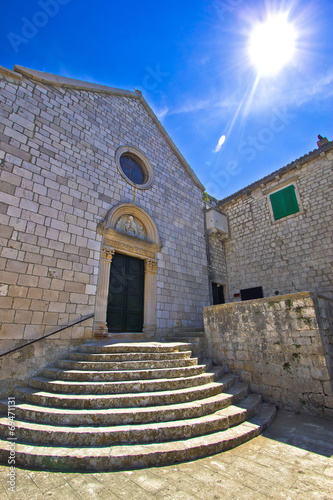 Town of Hvar old Franciscan monastery