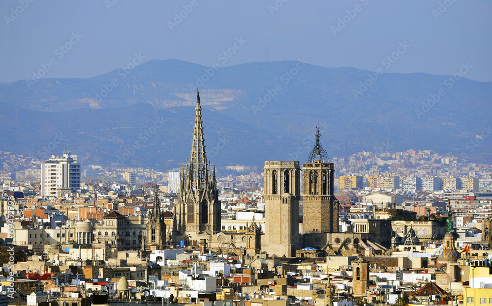 Naklejka premium Barcelona, Spain
